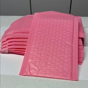 10 Pink Bubble Mailers